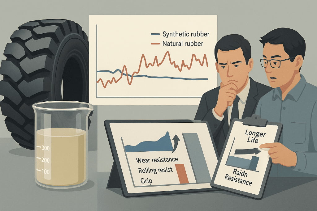 How Is the Shift from Natural to Synthetic Rubber Reshaping Ag & OTR Tires?