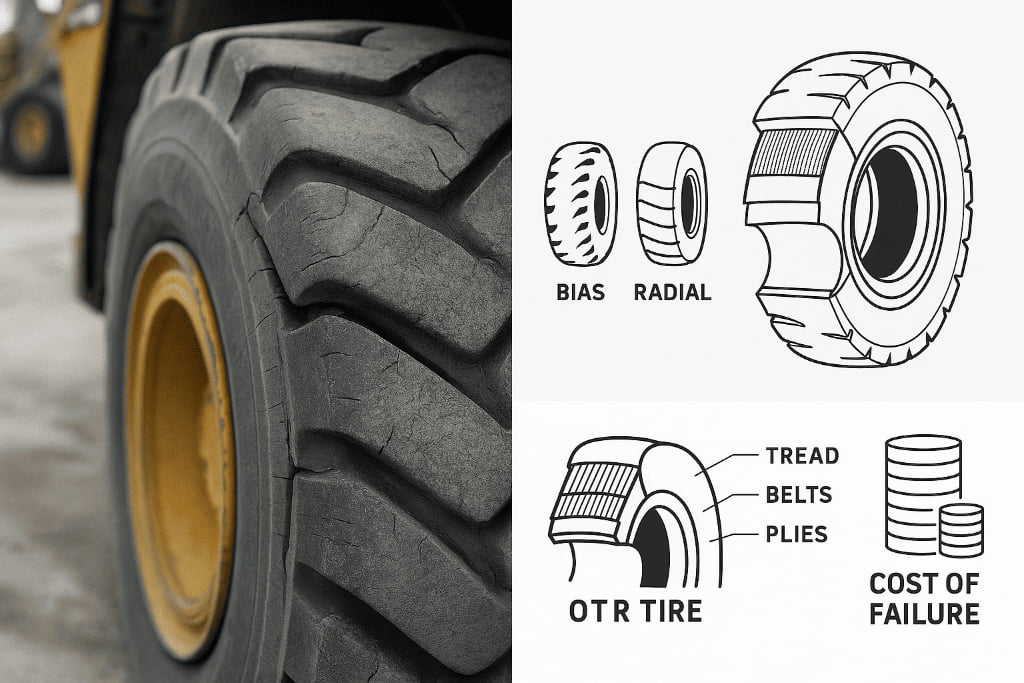 Why Do Some Loader Tires Keep Cracking at the Shoulder?