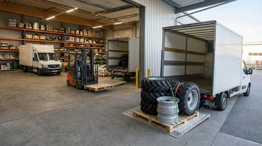 An infographic showing a timeline with multiple small shipments arriving before a peak demand period.