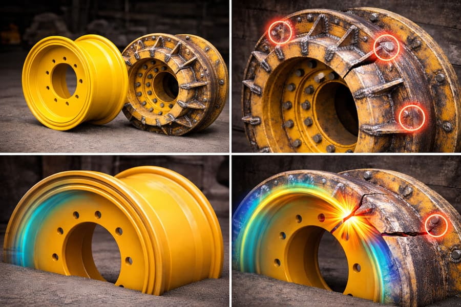 Why More Welding Can Sometimes Make OTR Wheels Less Reliable?