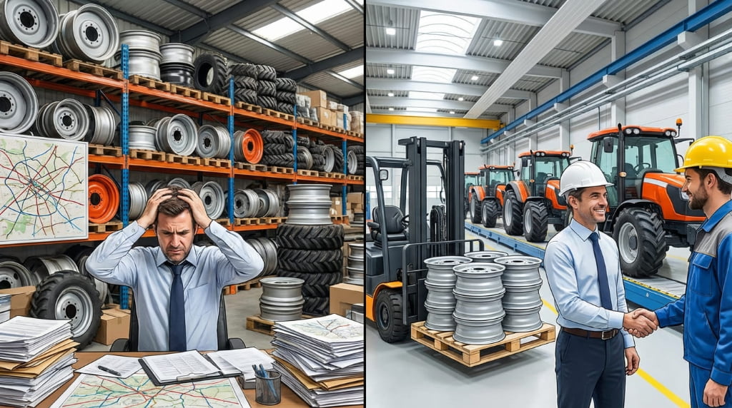 How Can Outsourcing Tractor Rim Procurement Give Tractor Manufacturers a Competitive Edge?