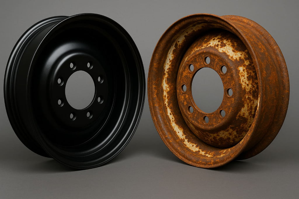 Why Agricultural Rim Powder Coating Beats Wet Paint in Harsh Ag Environments — Backed by 1000-Hour Salt Spray Data?