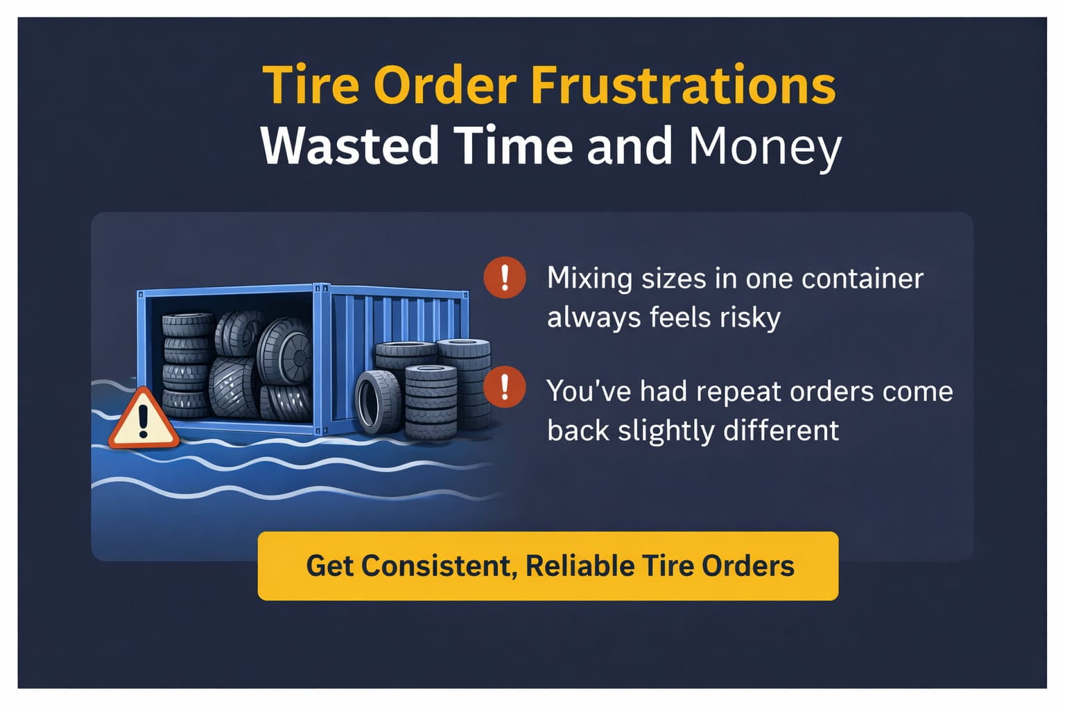 Agricultural tractor tires and wheels in warehouse ready for shipping
