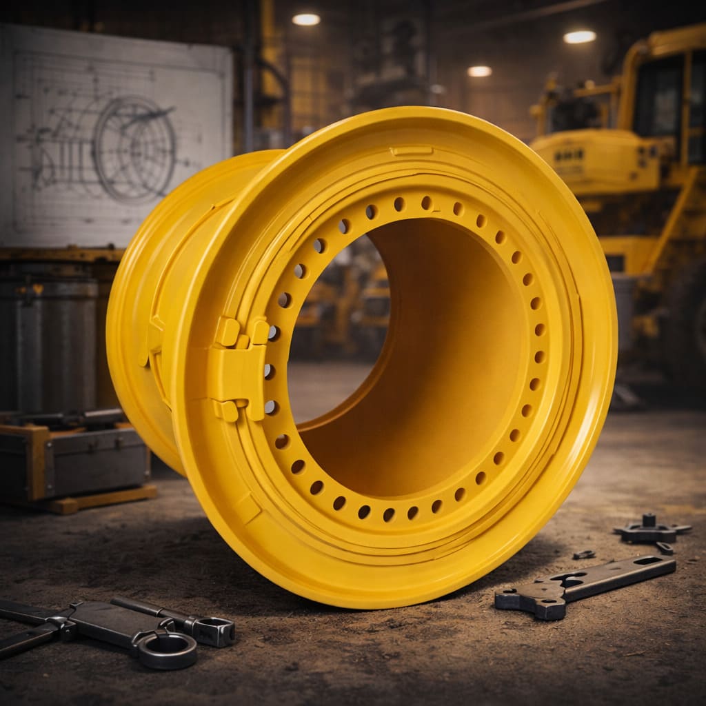 Wheel loader OTR wheels