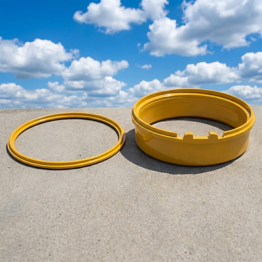 Grader and earthmover wheels