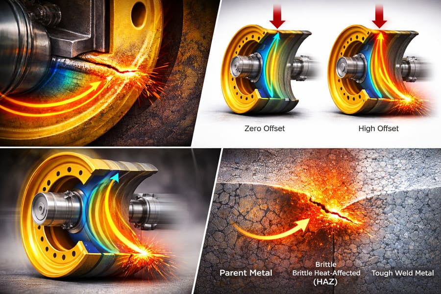 What Offset Really Does to the Welded Zone in OTR Wheels?