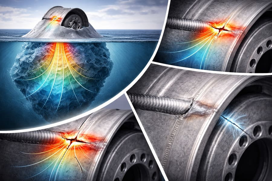 What Does a Weld Crack Really Mean in OTR Wheel Failures?