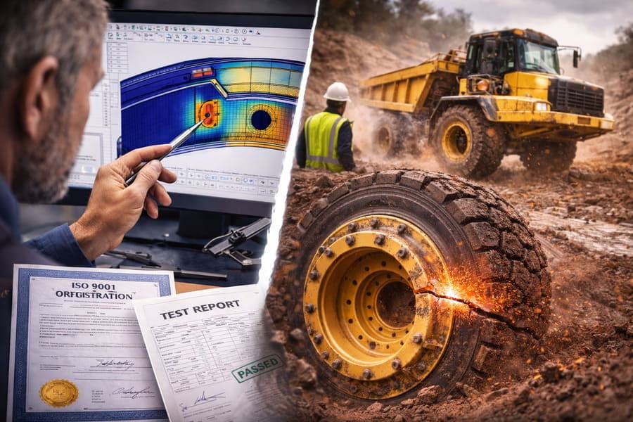 Why OTR Rim Safety Can’t Be Proven by Certificates