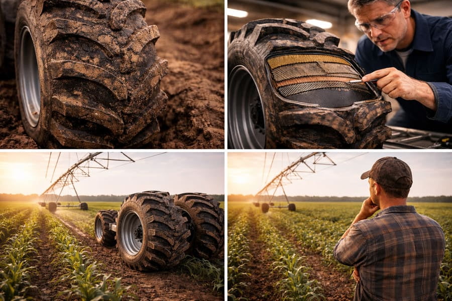 Why Are Irrigation Tire Failures Time-Triggered, Not Event-Triggered?