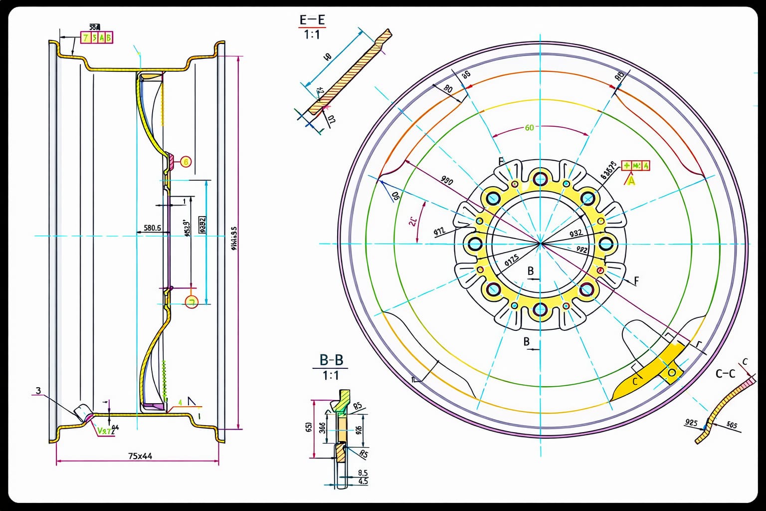 Gescomaxy Agricultural Wheel