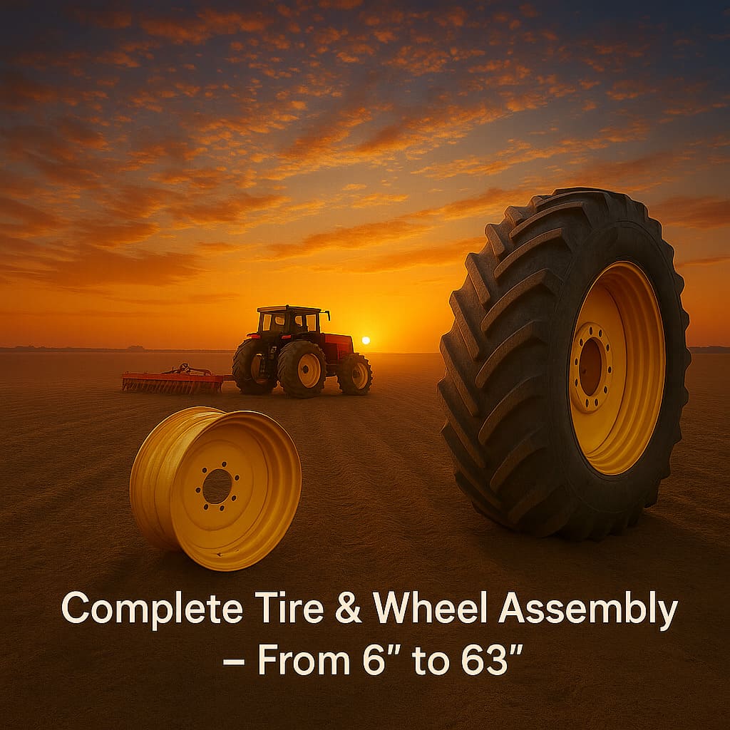 Premium Agricultural Tire and Steel Rim - Professional Quality for International B2B Markets