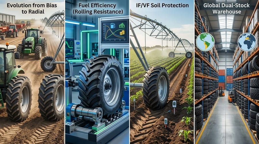 The Shift from Bias to Radial: What It Means for Irrigation Tire Suppliers?