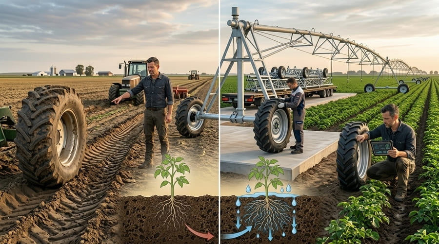 Why Is Irrigation Tire Demand Reshaping the Agricultural Tyre Market in 2025?